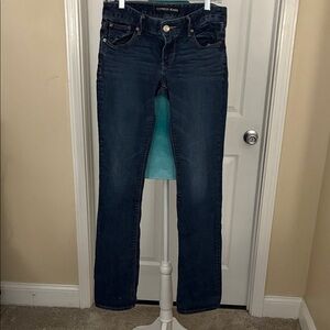 Express Indigo Women's Straight Leg Jeans